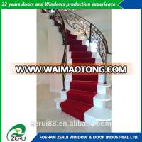 Wrought iron stair railing for hotel project from china online shopping