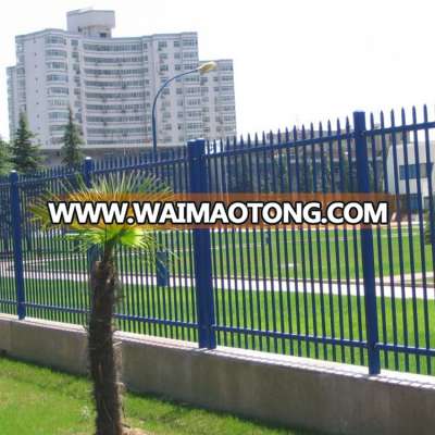 School playground decorative coated galvanized steel fence