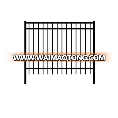 Top quality new design custom security black fence