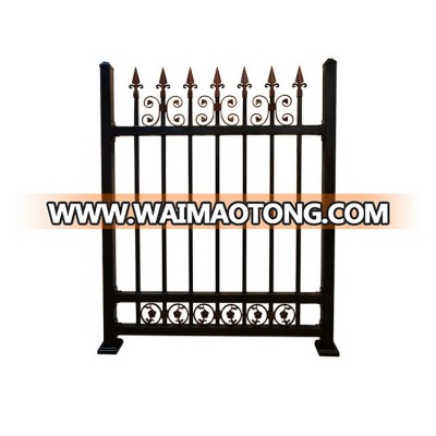 Temperature resistance classical steel security palisade fence