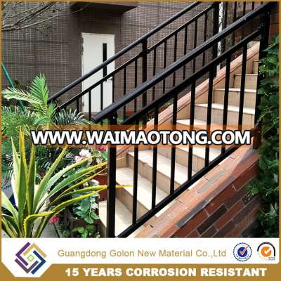 Easily Assembled wire staircase railing , stair handrail , wrought iron stair railing