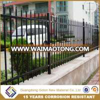 Home decor wrought iron cheap metal Ornamental used steel fence panels design for sale