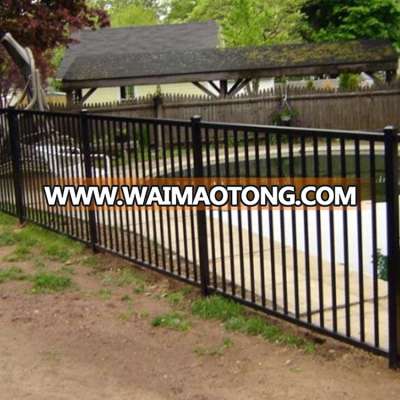 Professional galvanized steel easily assembly pool fence