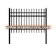 Durable easy assembly galvanized steel garden fence