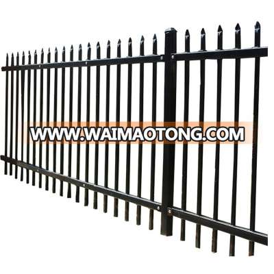 Easily assembled top security galvanized outdoor fence