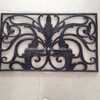 Cast balcony guardrail decorative pieces